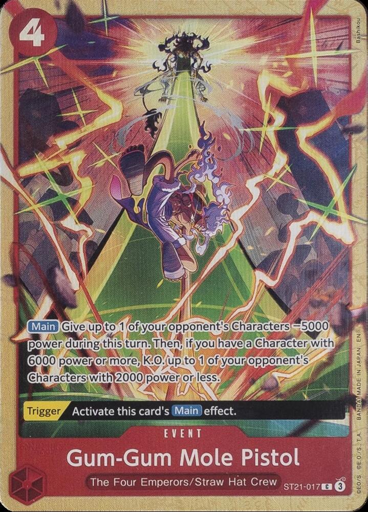 Gum-Gum Mole Pistol (Premium Card Collection -Best Selection Vol. 5-)