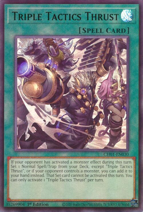 Triple Tactics Thrust