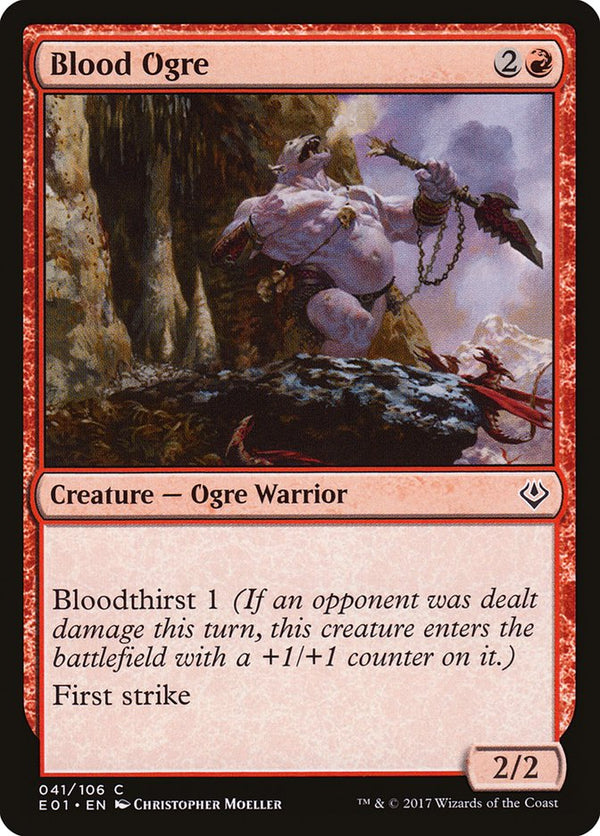 Blood Ogre [Archenemy: Nicol Bolas] - Magic: The Gathering