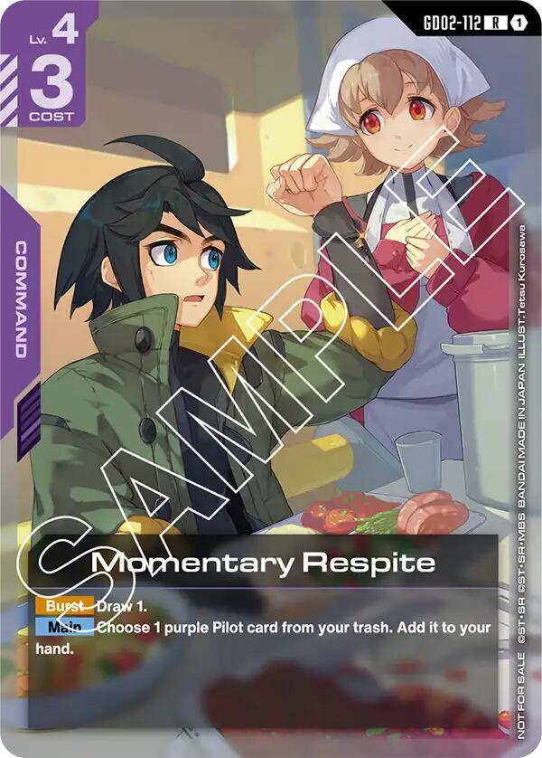 Momentary Respite (Store Tournament Participant Pack 02)
