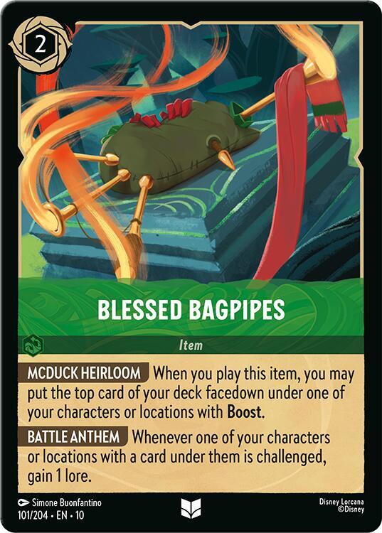 Blessed Bagpipes - Disney Lorcana