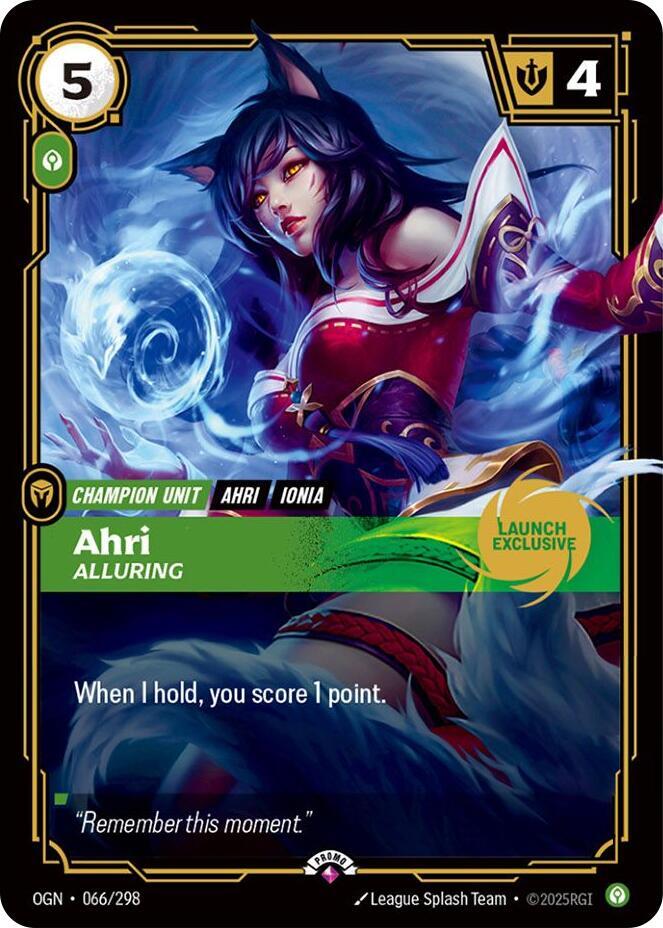 Ahri, Alluring (Launch Exclusive)