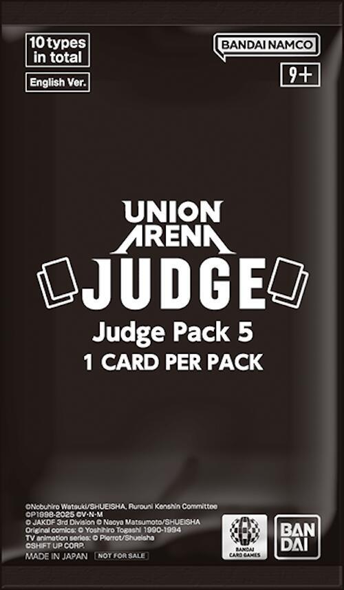 Union Arena Judge Pack 5