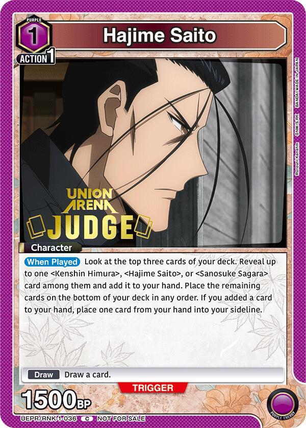 Hajime Saito (036) (Judge Pack)