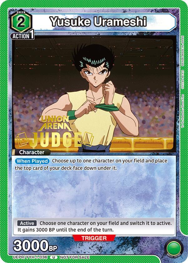 Yusuke Urameshi (036) (Judge Pack)