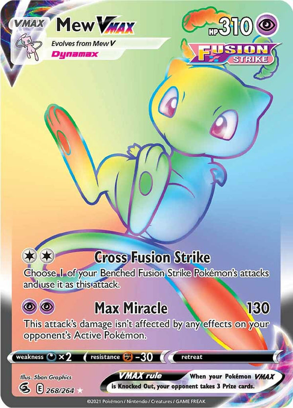 Mew VMAX (268/264) [Sword & Shield: Fusion Strike] - Pokémon