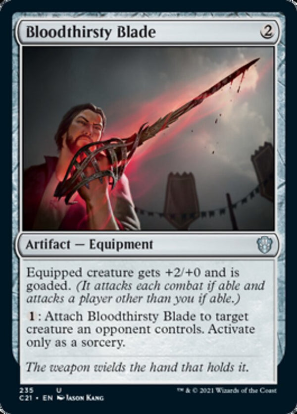 Bloodthirsty Blade [Commander 2021] - Magic: The Gathering