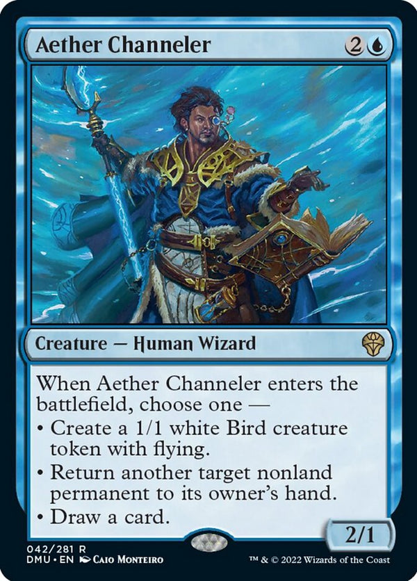 Aether Channeler [Dominaria United] - Magic: The Gathering