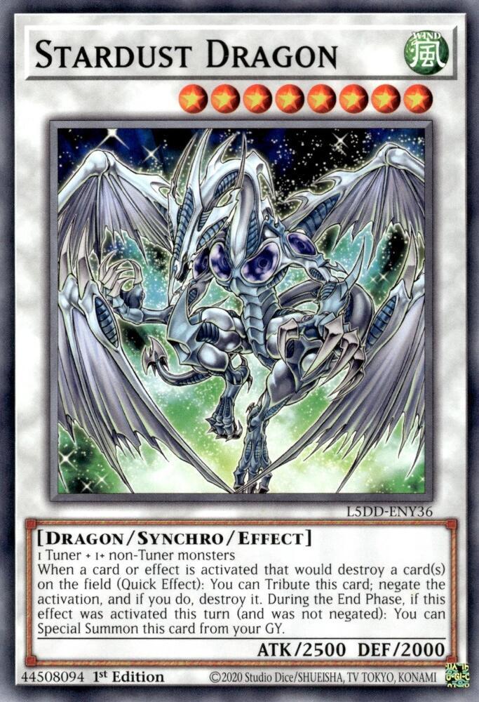 Stardust Dragon (L5DD-ENY36)