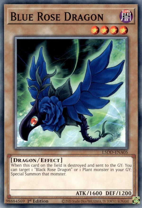Blue Rose Dragon (L5DD-ENA05) [Common] - Yu-Gi-Oh!