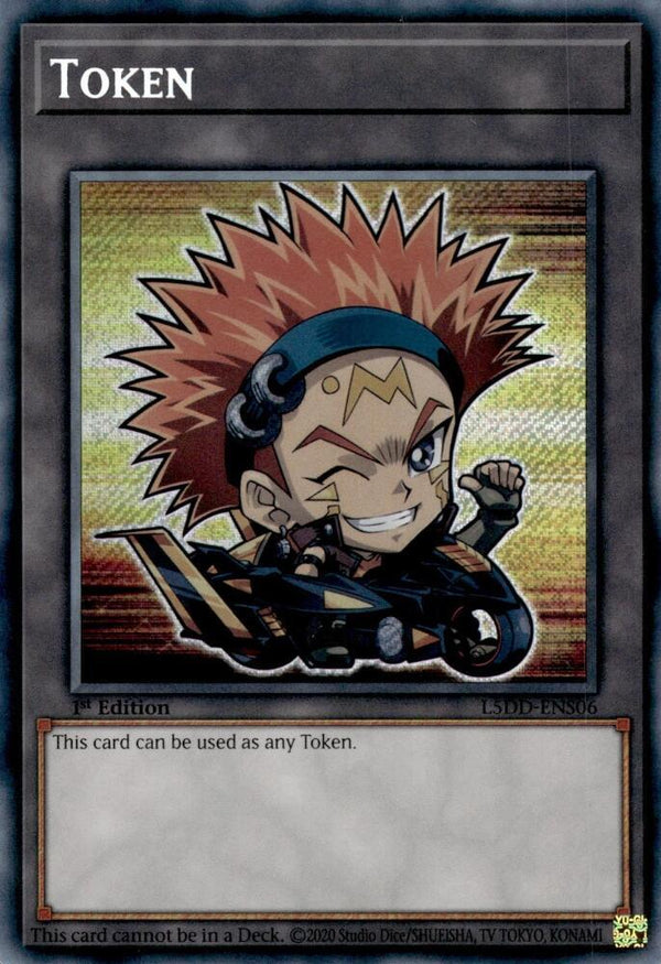 Token (Crow) (L5DD-ENS06) [Secret Rare] - Yu-Gi-Oh!
