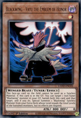 Blackwing - Vayu the Emblem of Honor (L5DD-ENC03) [Ultra Rare] - Yu-Gi-Oh!