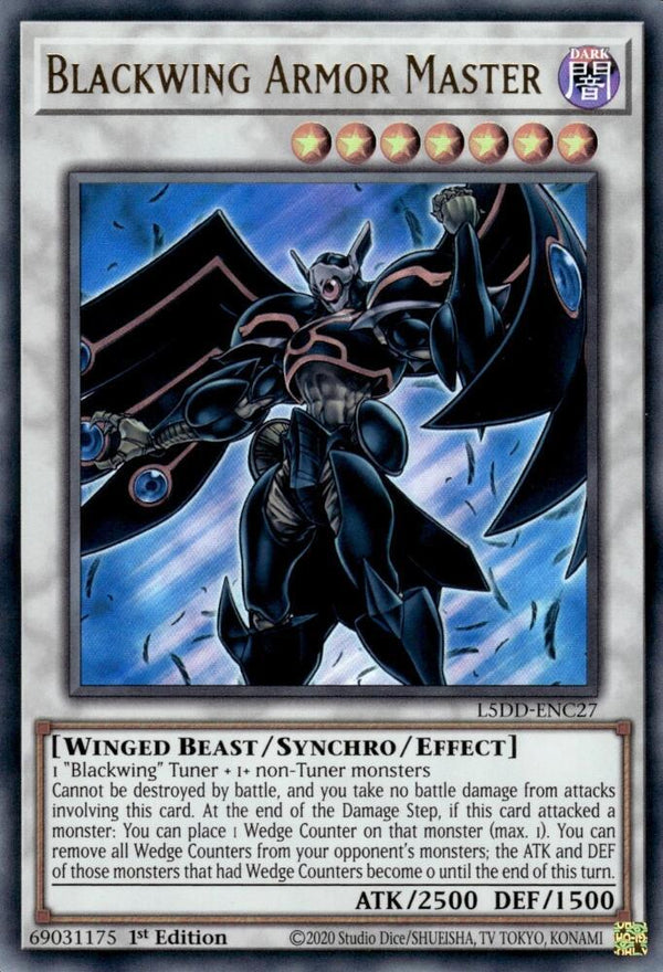 Blackwing Armor Master (L5DD-ENC27) [Ultra Rare] - Yu-Gi-Oh!
