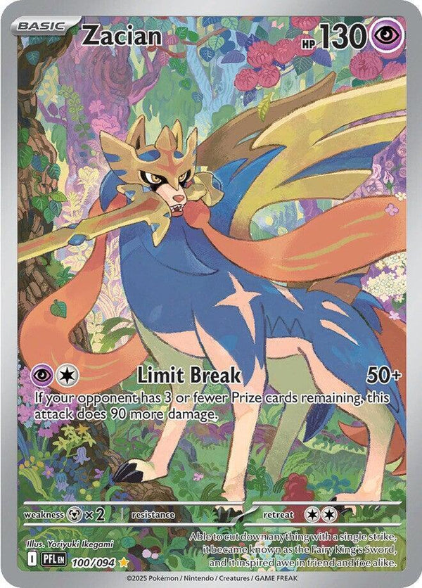Zacian - 100/094 (PFL 100/094) - Pokémon