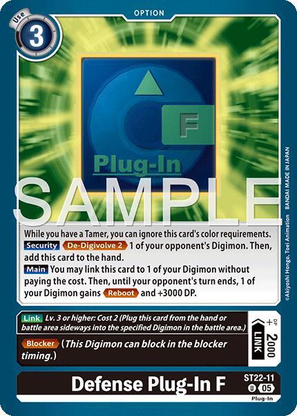 Defense Plug-In F