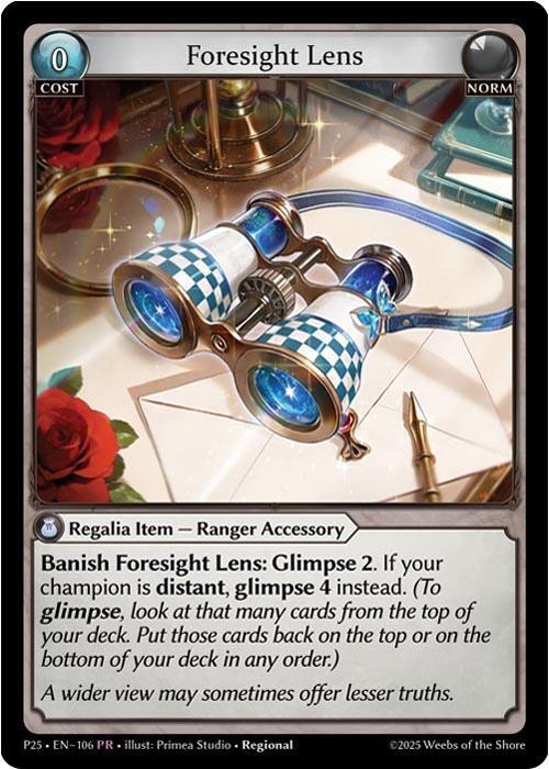 Foresight Lens