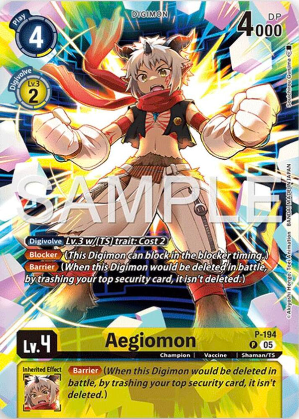 Aegiomon (Digimon Story: Time Stranger Collector's Edition) - Digimon Card Game