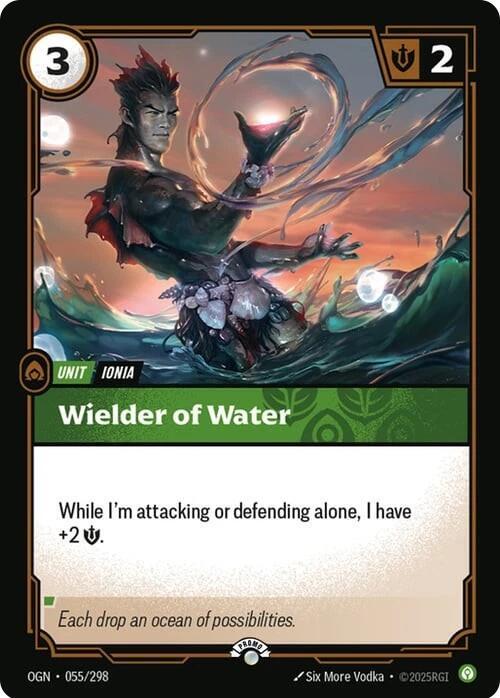 Wielder of Water - Riftbound: League of Legends TCG