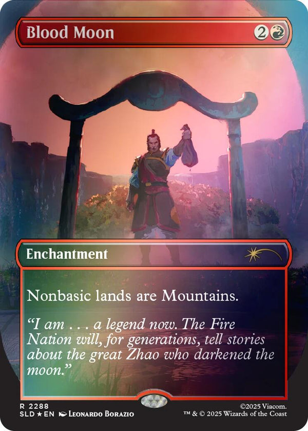 Blood Moon (Rainbow Foil) [Secret Lair Drop Series] - Magic: The Gathering