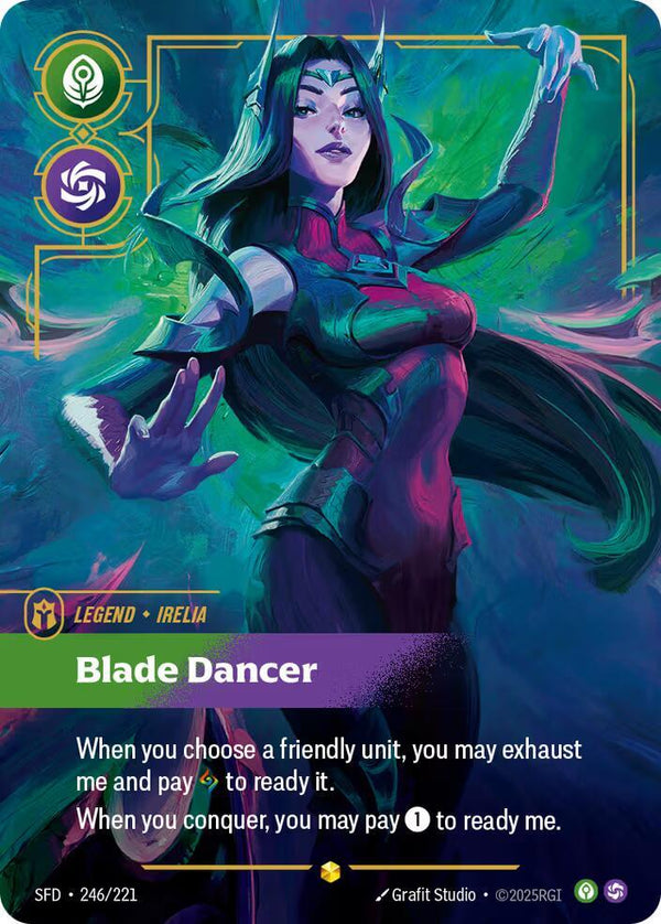 Irelia, Blade Dancer (Overnumbered) - Riftbound: League of Legends TCG