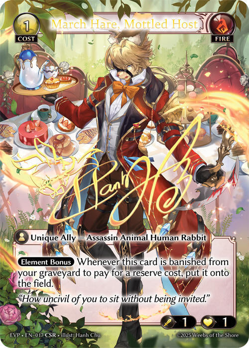 March Hare, Mottled Host (CSR)