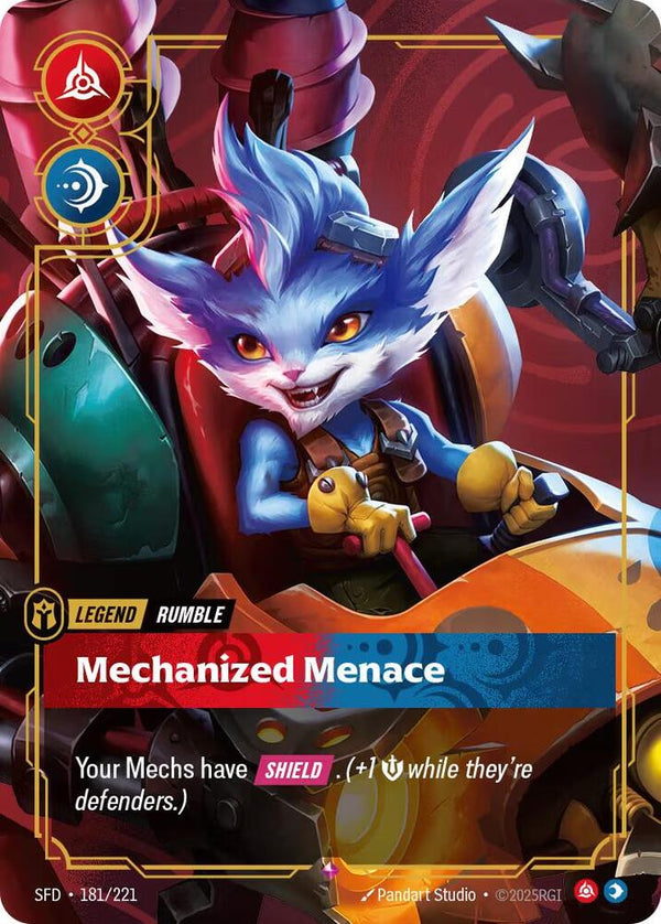 Rumble, Mechanized Menace - Riftbound: League of Legends TCG