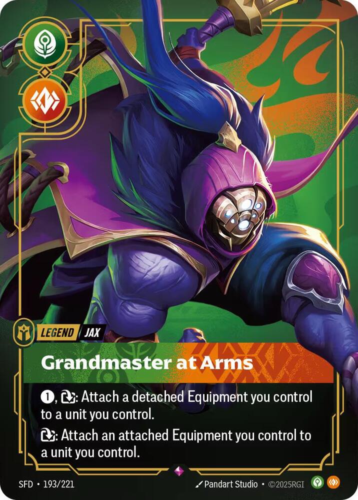 Jax, Grandmaster At Arms