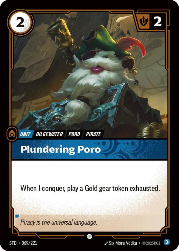 Plundering Poro - Riftbound: League of Legends TCG