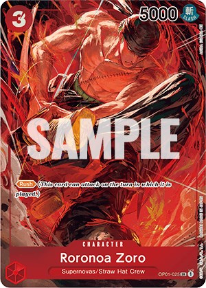 Roronoa Zoro (Parallel) [Romance Dawn] - Bandai