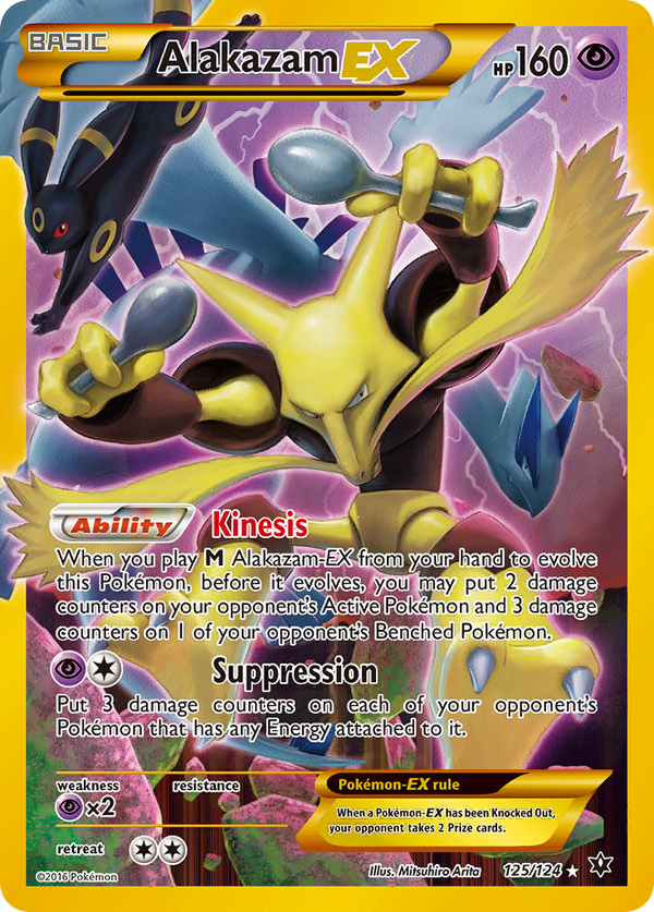 Alakazam EX (125/124) [XY: Fates Collide] - Pokémon