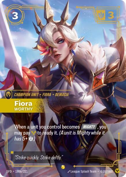 Fiora, Worthy (Alternate Art)