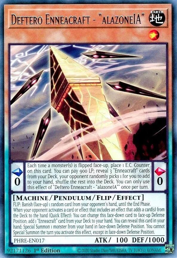 Deftero Enneacraft - "alazoneIA" (PHRE-EN017) [Rare] - Yu-Gi-Oh!