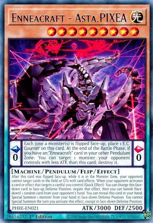 Enneacraft - Asta.PIXEA (PHRE-EN021) [Rare] - Yu-Gi-Oh!