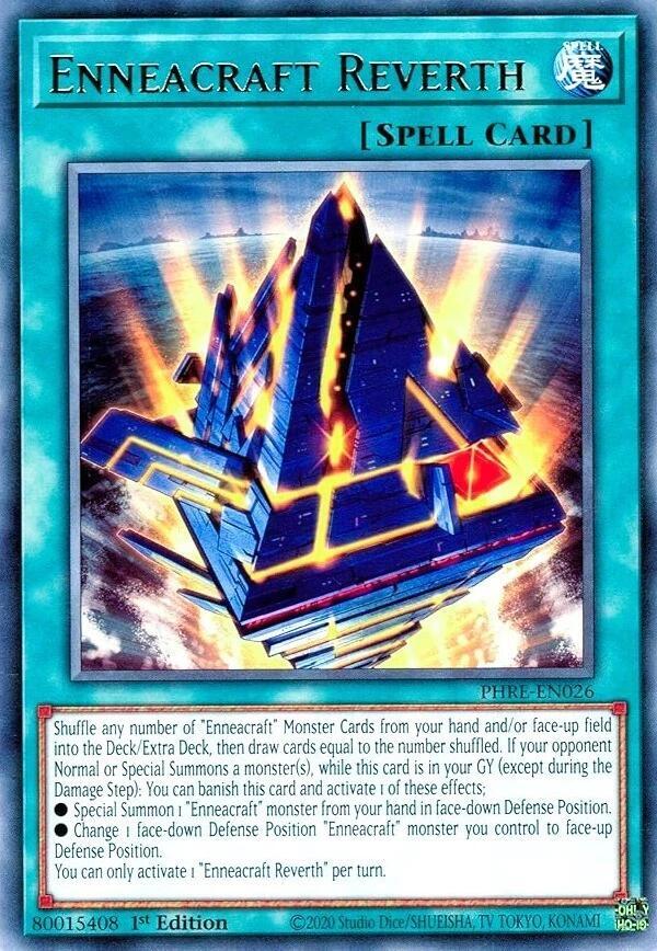 Enneacraft Reverth (PHRE-EN026) [Rare] - Yu-Gi-Oh!