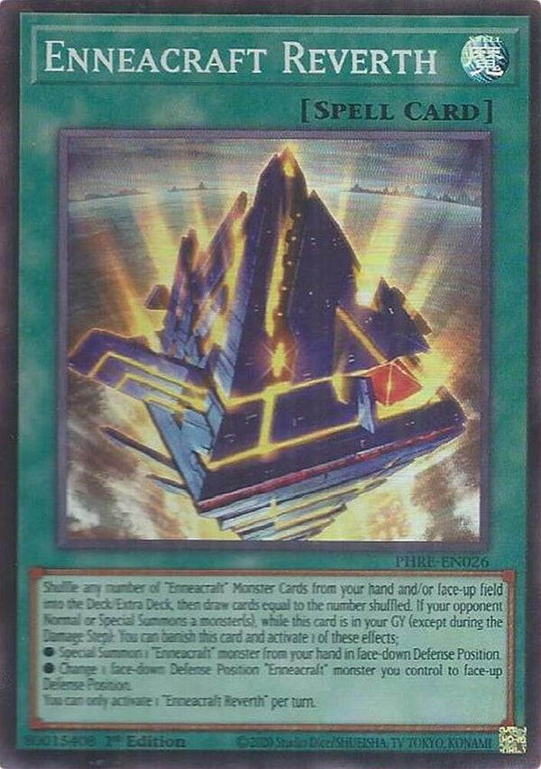 Enneacraft Reverth (Super Rare) (PHRE-EN026) - Yu-Gi-Oh!