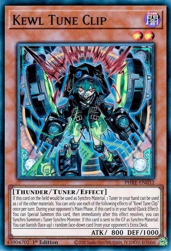 Kewl Tune Clip (PHRE-EN032) [Super Rare] - Yu-Gi-Oh!