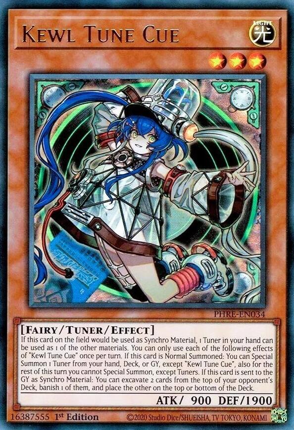 Kewl Tune Cue (PHRE-EN034) [Ultra Rare] - Yu-Gi-Oh!