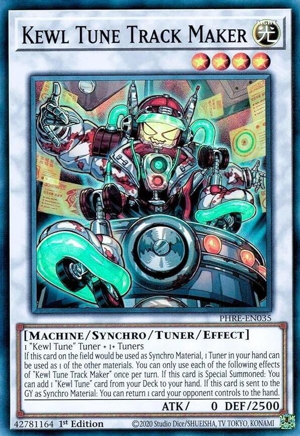 Kewl Tune Track Maker (PHRE-EN035) [Super Rare] - Yu-Gi-Oh!