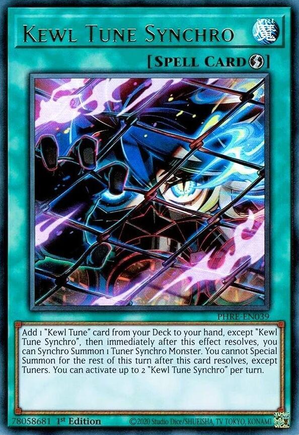 Kewl Tune Synchro (PHRE-EN039) [Ultra Rare] - Yu-Gi-Oh!
