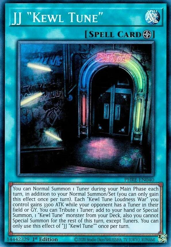 JJ "Kewl Tune" (PHRE-EN040) [Super Rare] - Yu-Gi-Oh!