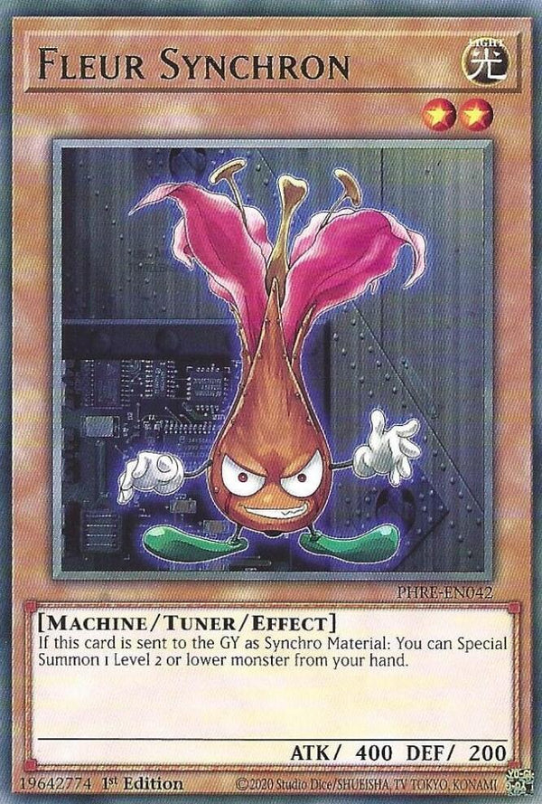 Fleur Synchron (PHRE-EN042) [Rare] - Yu-Gi-Oh!