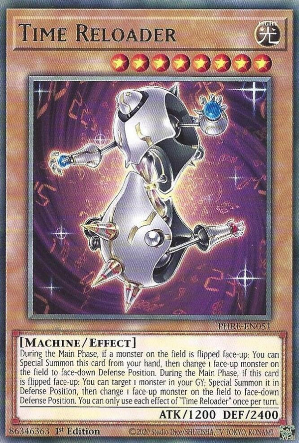 Time Reloader (PHRE-EN051) [Rare] - Yu-Gi-Oh!