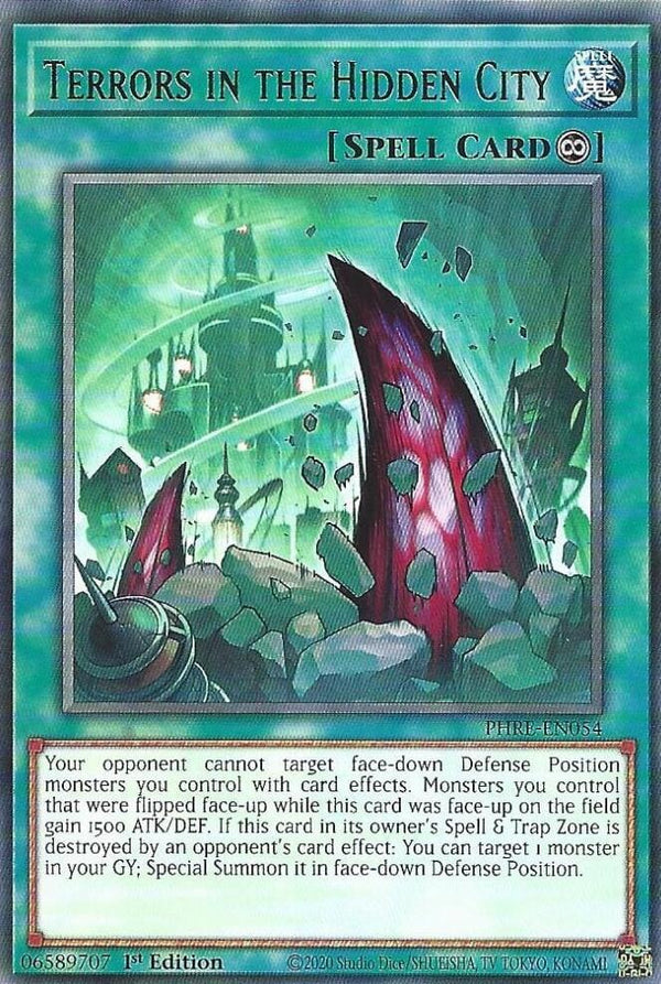 Terrors in the Hidden City (PHRE-EN054) [Rare] - Yu-Gi-Oh!