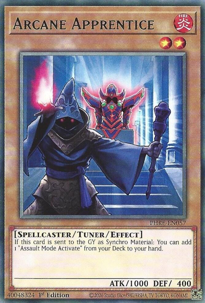 Arcane Apprentice [PHRE-EN057] Rare