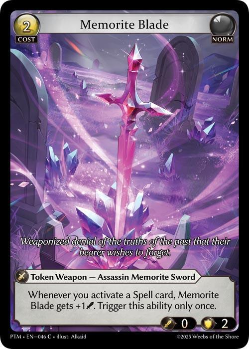 Memorite Blade (Curio Foil)