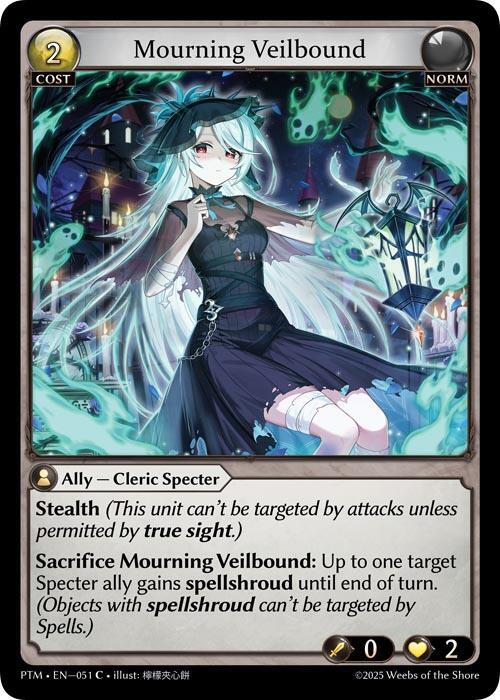 Mourning Veilbound (Curio Foil)