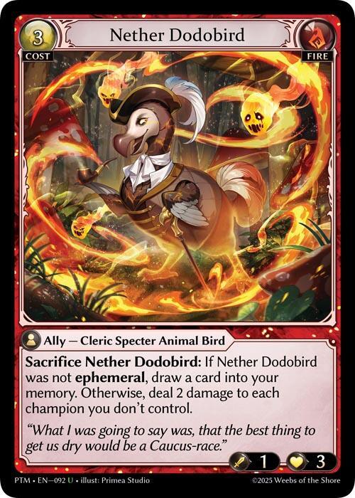Nether Dodobird (Curio Foil)