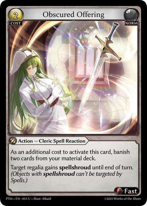 Obscured Offering (Curio Foil)