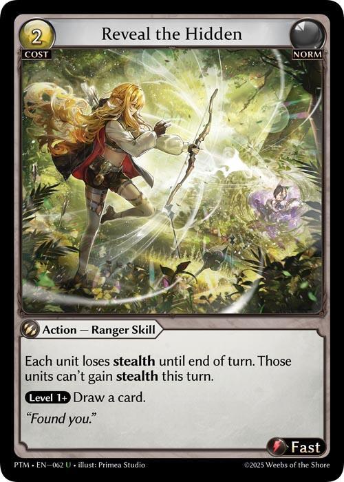 Reveal the Hidden (Curio Foil)