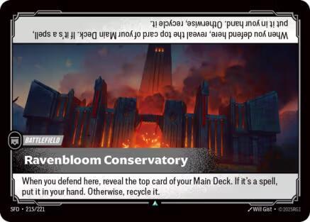 Ravenbloom Conservatory - Riftbound: League of Legends TCG